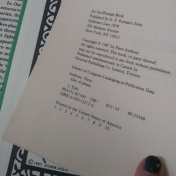 Out of Phaze by Piers Anthony vintage Book - Picture 4 of 5